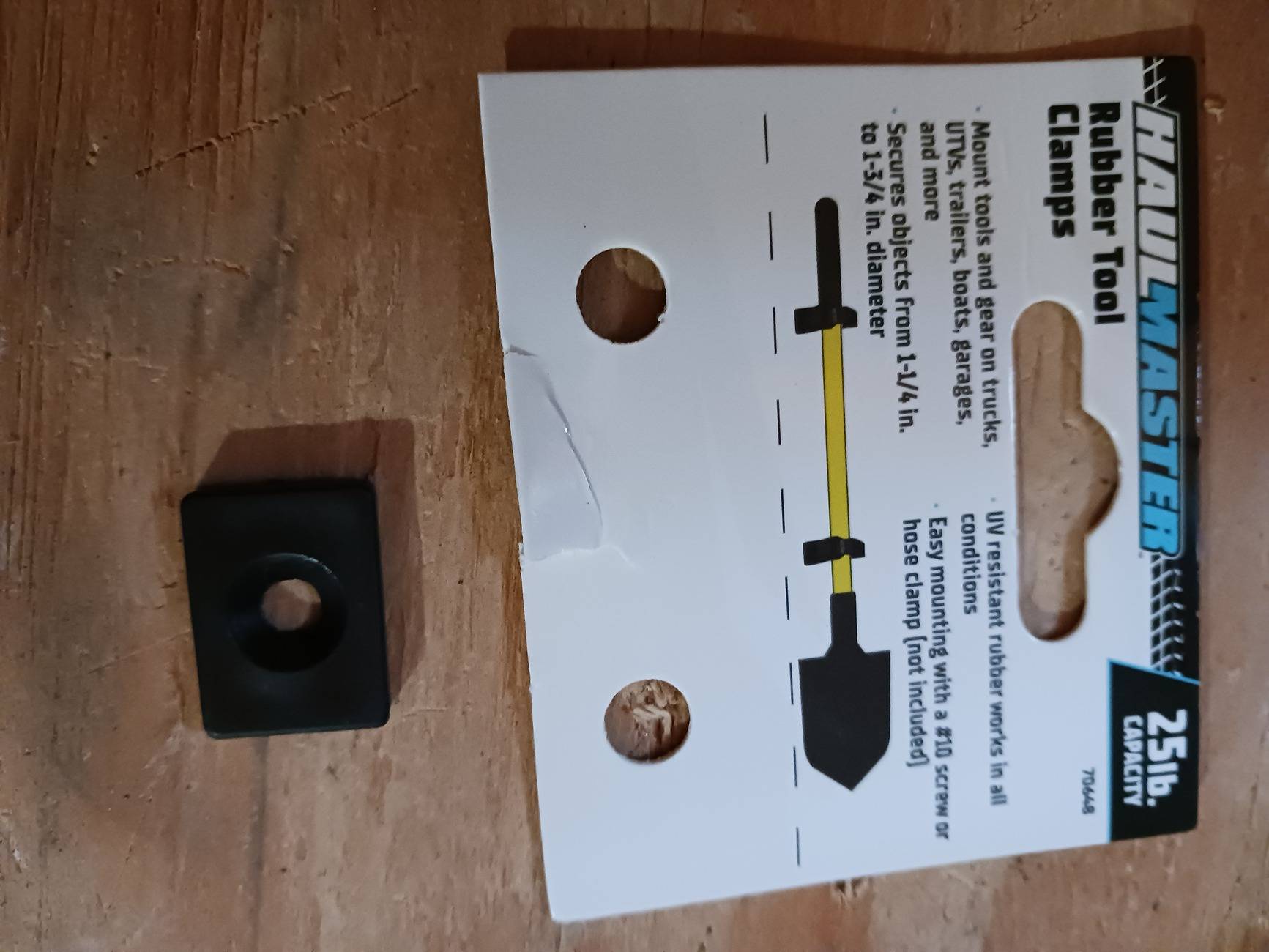 Ford Ranger Harbor Freight shovel mounts 20241229_153052