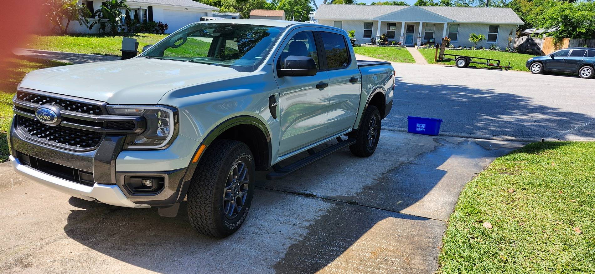 Ford Ranger 24' XLT FX4 285/70/17 on 17x9 +25 offset 3"level kit **Found The Answer** 20250414_155236