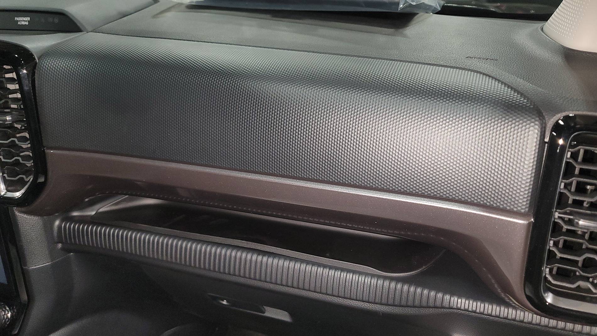 Ford Ranger Dashboard near vent trim not seated properly 20250517_104504