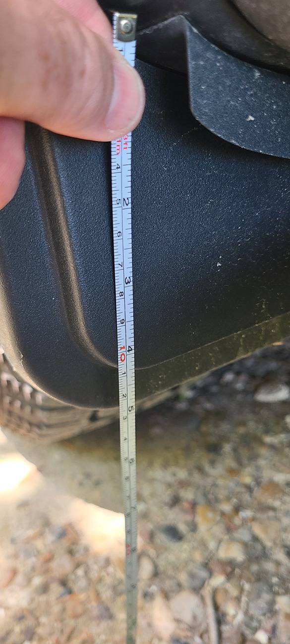 Ford Ranger Need advice for 2025 Ranger Lariat mud flaps 20250627_120853