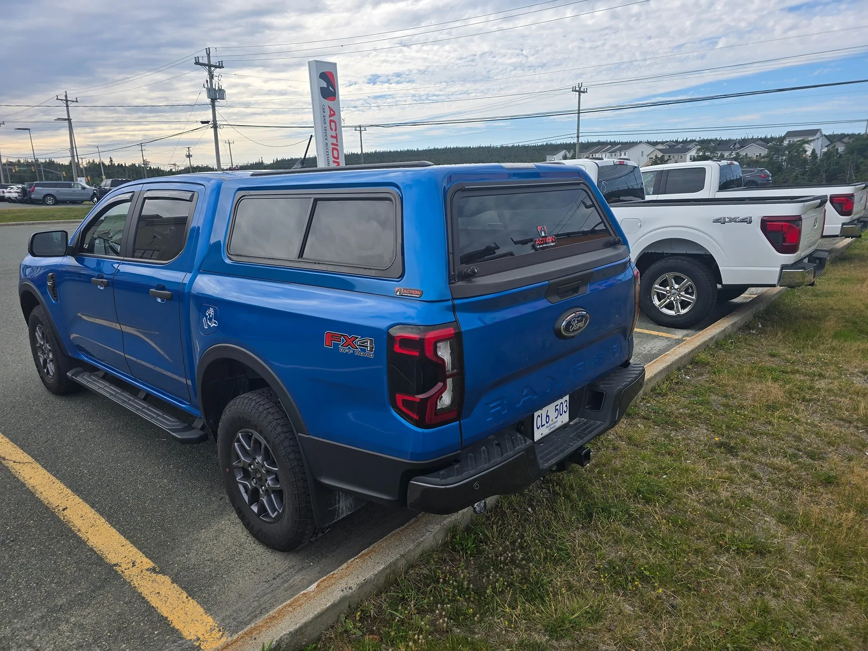 2025 XLT with a A.R.E. CX Classic truck cap installed | Ranger6G - 2024 ...