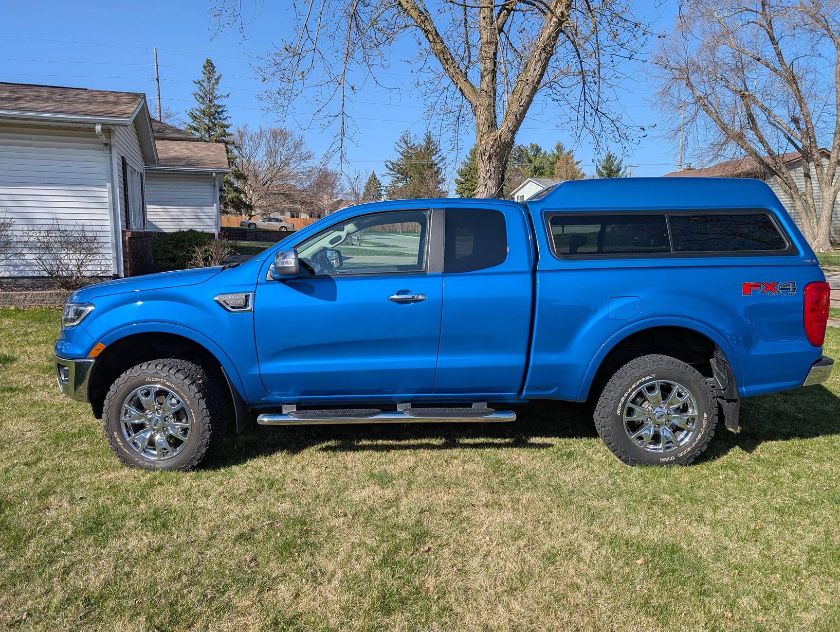 Ford Ranger 2022 Ranger Lariat SCAB with Tremor suspension and topper 4