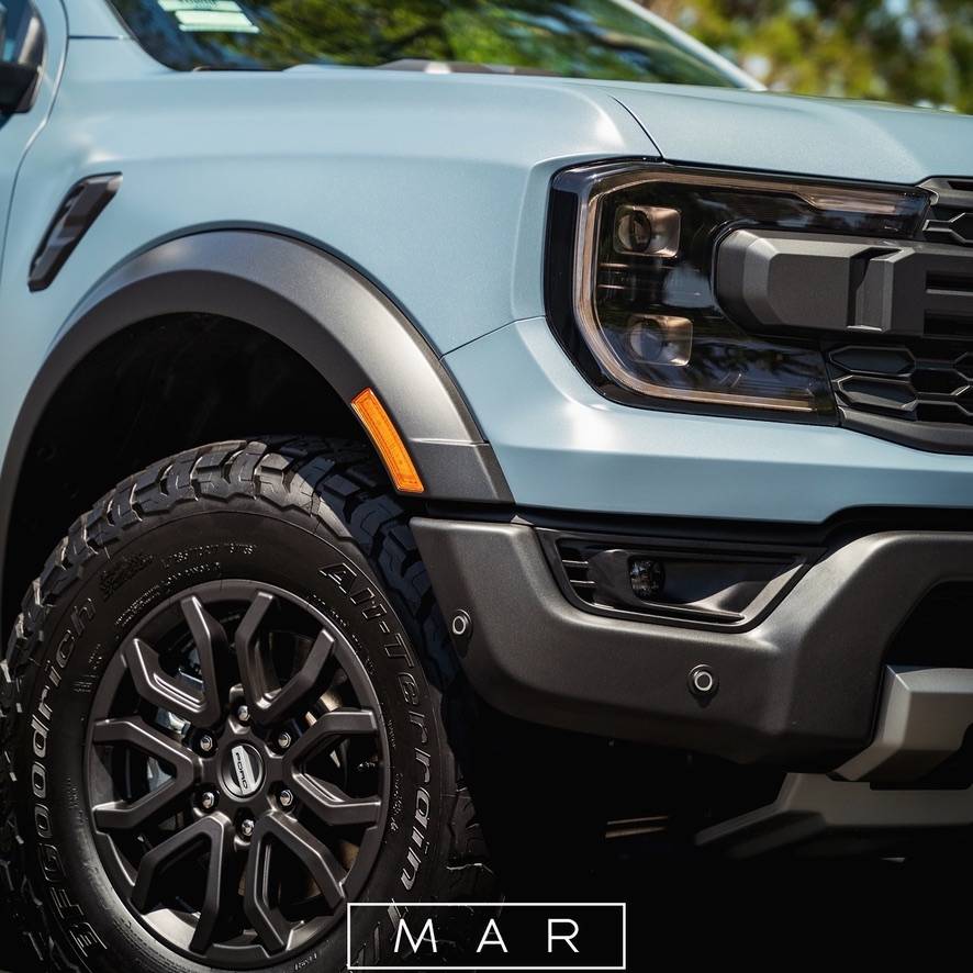 Ford Ranger 2024 Ranger Raptor Azure Grey with STEK Matte Wrap and IGL Ceramic Coating 49177873-833A-4004-A6EA-7448D8E4CDA8_1_105_c