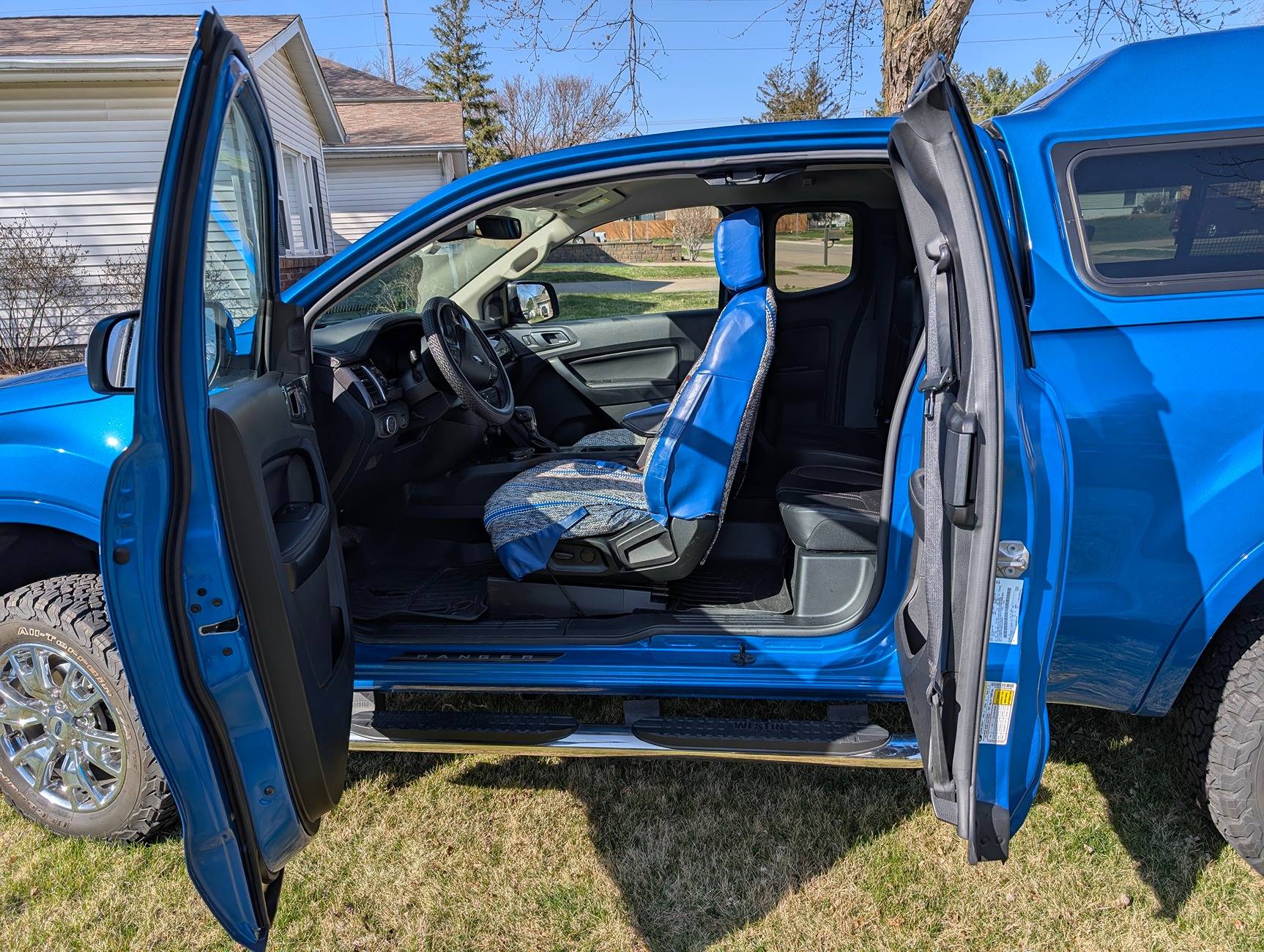 Ford Ranger 2022 Ranger Lariat SCAB with Tremor suspension and topper 5