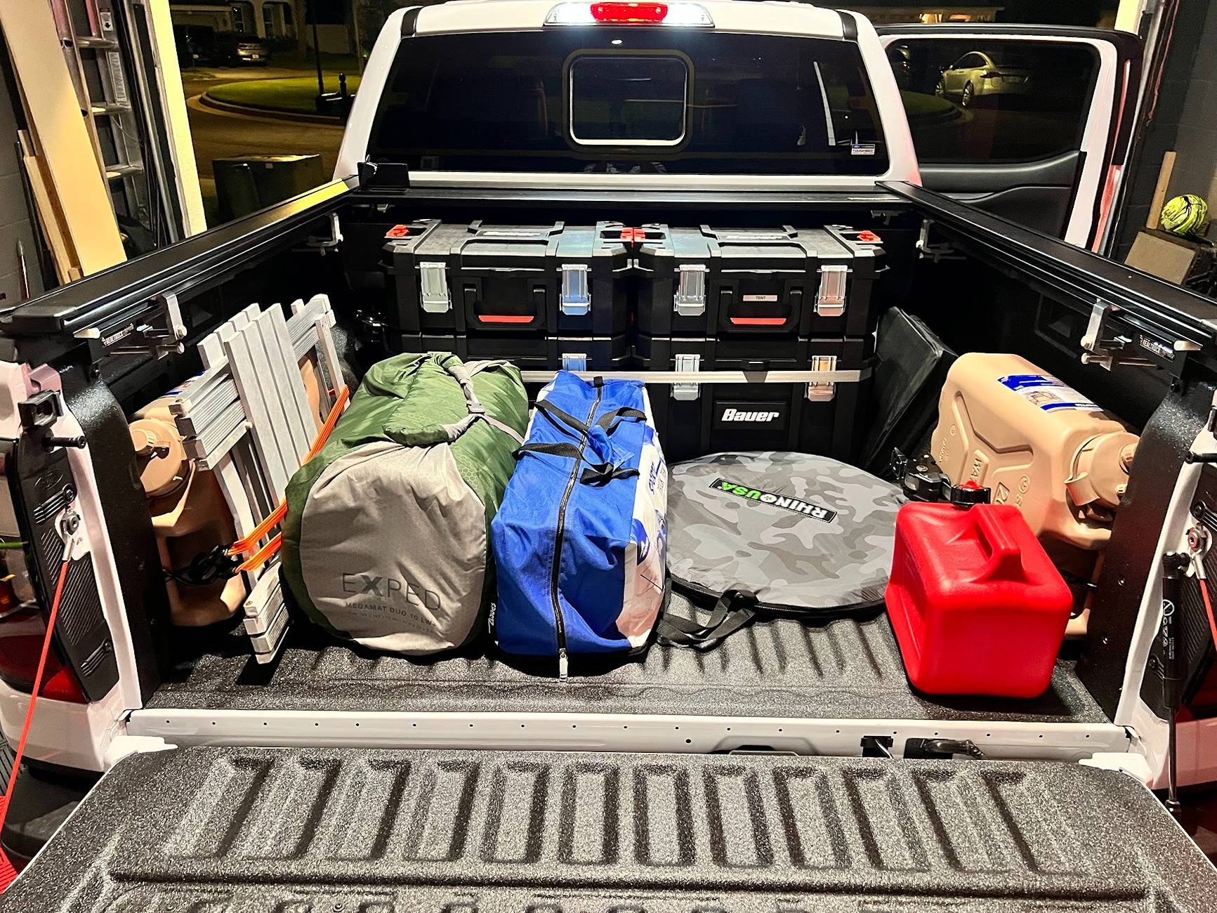 5- With just that upgrade I did camping with Truck bed tent-GA Traverse-2.jpg