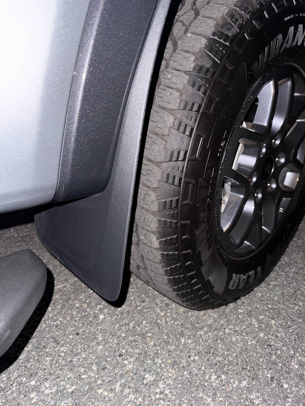 Ford Ranger Need advice for 2025 Ranger Lariat mud flaps 5199fa0b-8737-42b0-bb4d-703135e4fa27