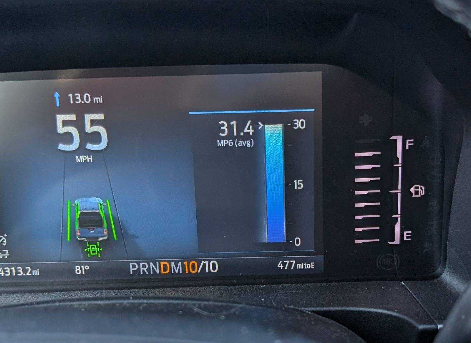 Ford Ranger 2024 Ranger STX better Highway mileage in “normal” mode than “Eco” 6817247559377903400