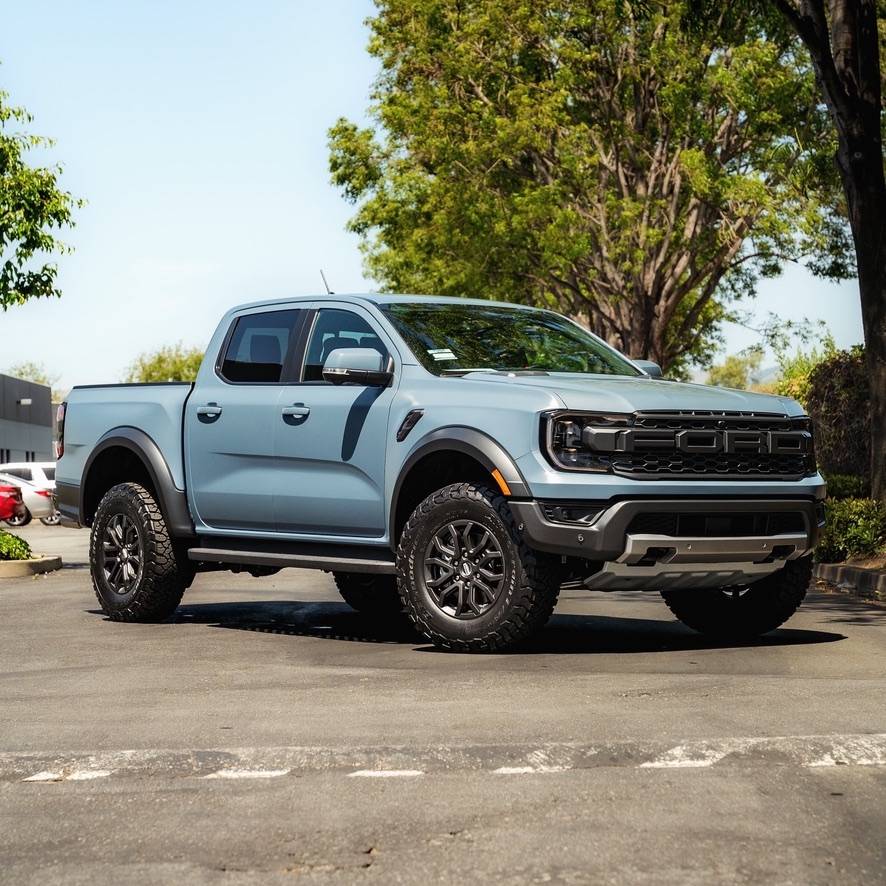 Ford Ranger 2024 Ranger Raptor Azure Grey with STEK Matte Wrap and IGL Ceramic Coating 81A9E874-91A5-43EF-8C0D-CFC383541EA2_1_105_c