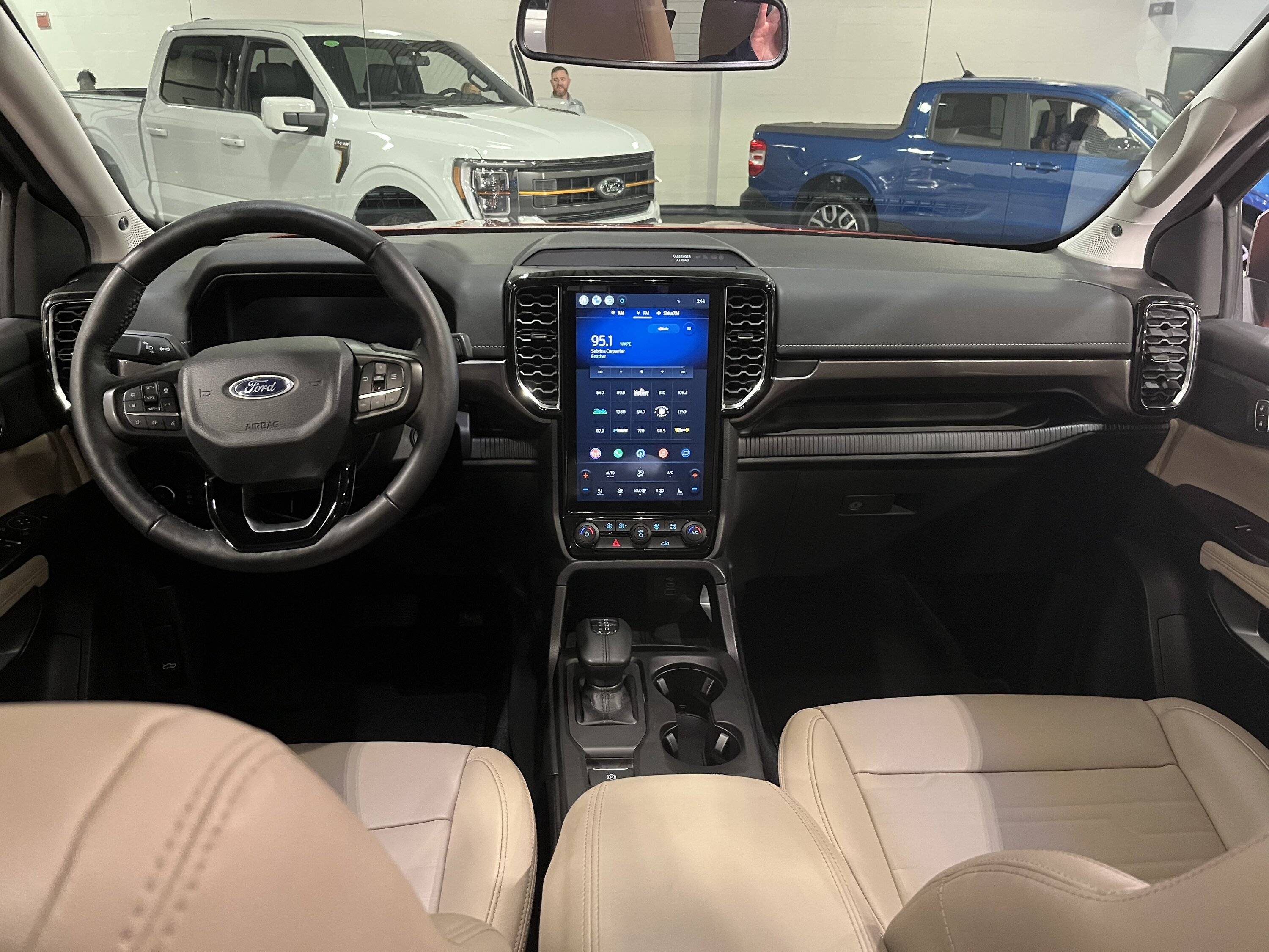 Ford Ranger Velocity Blue Lariat at Richmond Auto Show 8BF1EFFB-116B-4CA1-B885-8743A618C369
