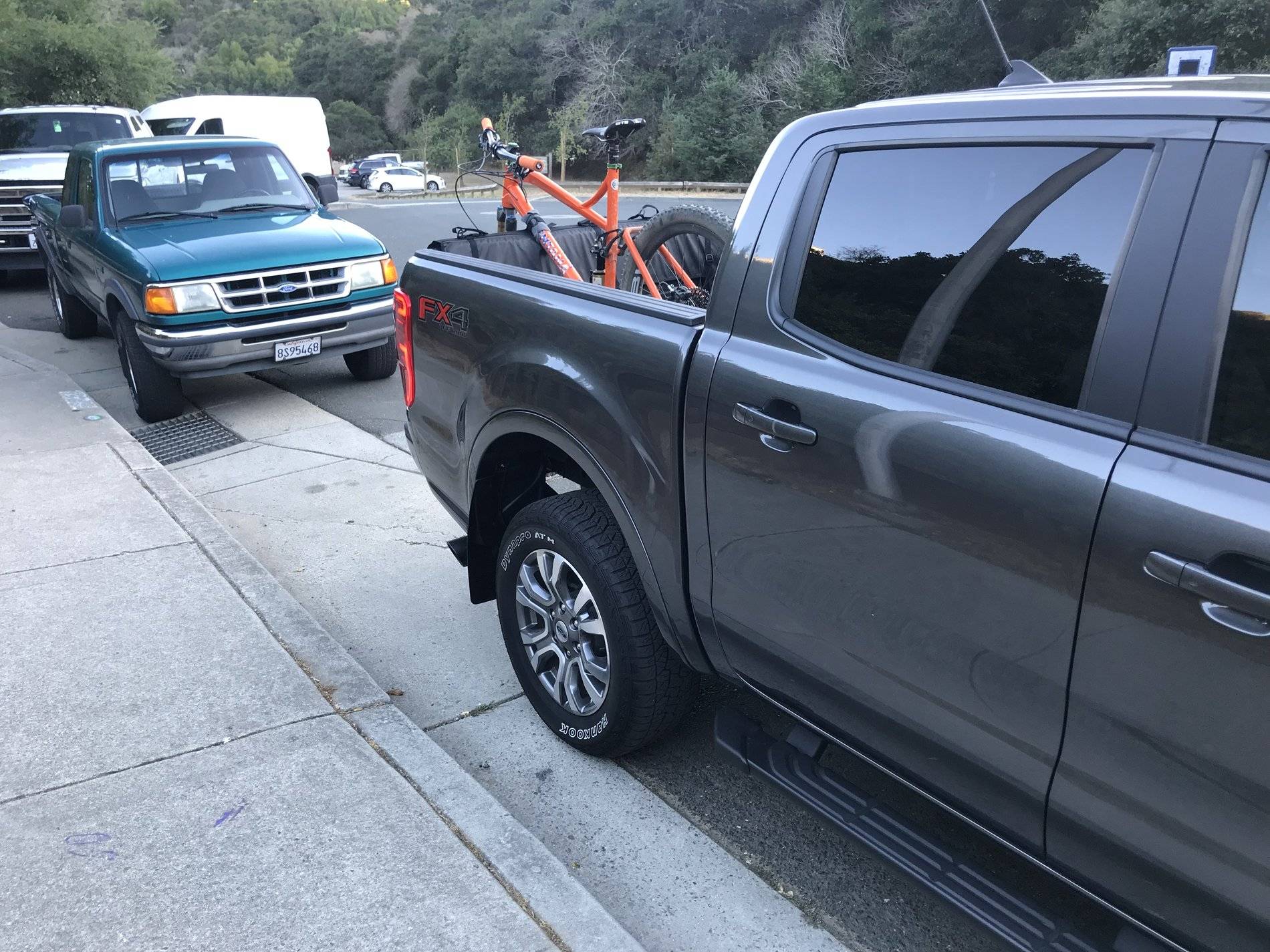 Ford Ranger Look at my Ranger parked next to stuff A95D5796-21A2-4690-A5A8-E736E4831942