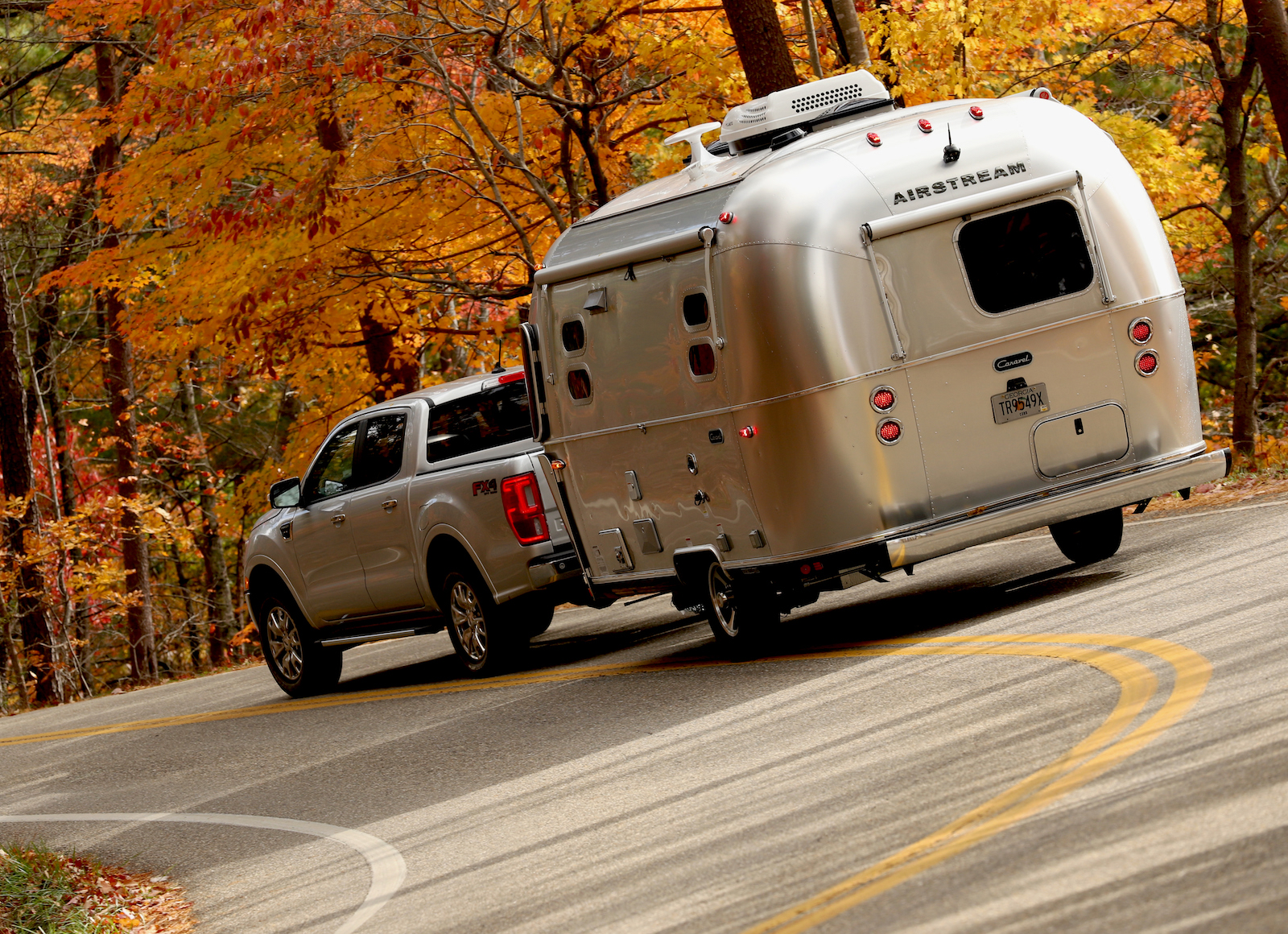 Ford Ranger Nice Fall Truck Trailer Combo Picture airstream-rear-view-tail-of-the-dragon-1600x900-