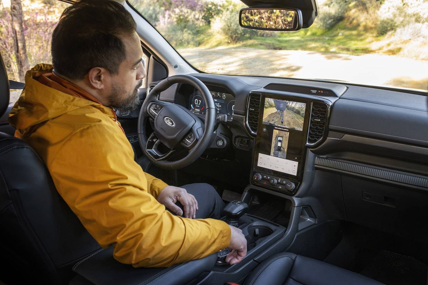 Ford Ranger All-New 2024 Ford Ranger Officially Debuts for North America! $34,160 Starting Price All-New Ford Ranger Lariat_13_Pro Trailer Back Up Assist