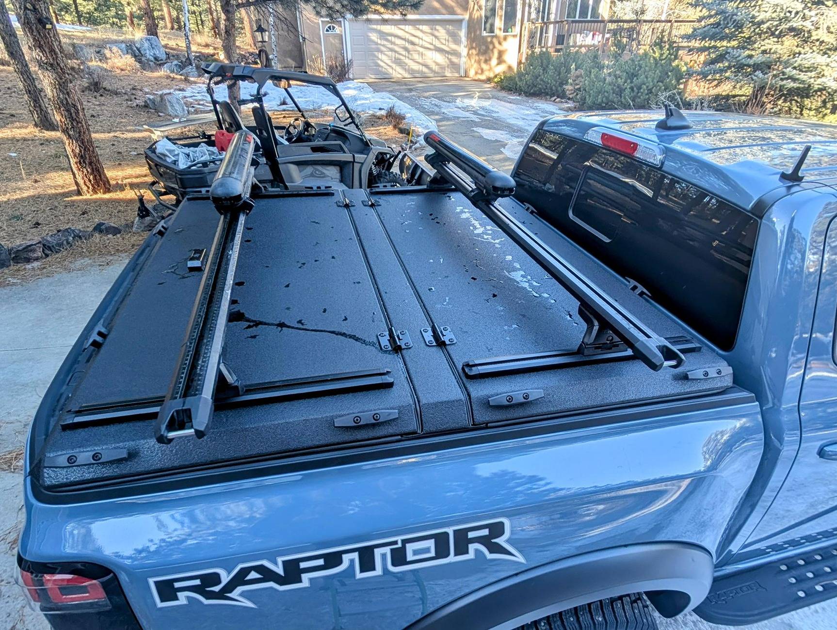 Ford Ranger Diamondback SE Tonneau + Yakima Skyline HD system Installed DB2