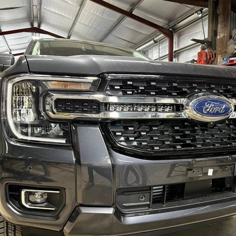 Ford Ranger RIVAL Aluminum Accessories Ranger 6G dual-light-bar-behind-the-grill-kit-for-next-gen-ranger-everestlightingnxg-382037