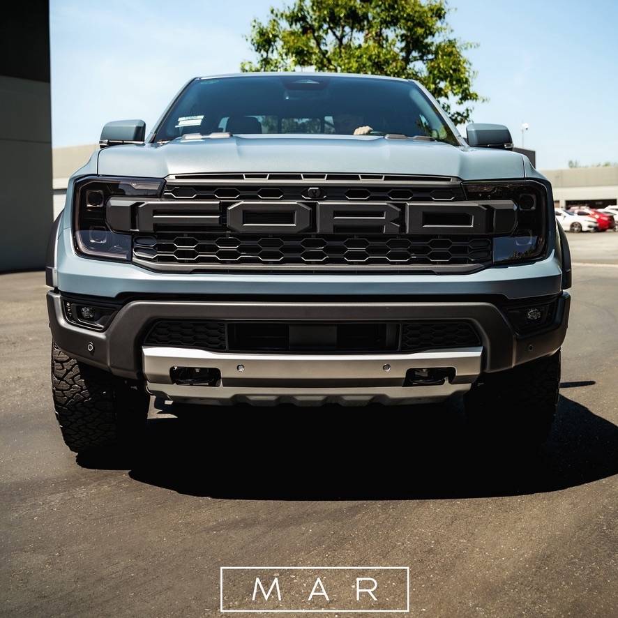 Ford Ranger 2024 Ranger Raptor Azure Grey with STEK Matte Wrap and IGL Ceramic Coating E912A58C-978C-462F-9806-4052EFA03B66_1_105_c