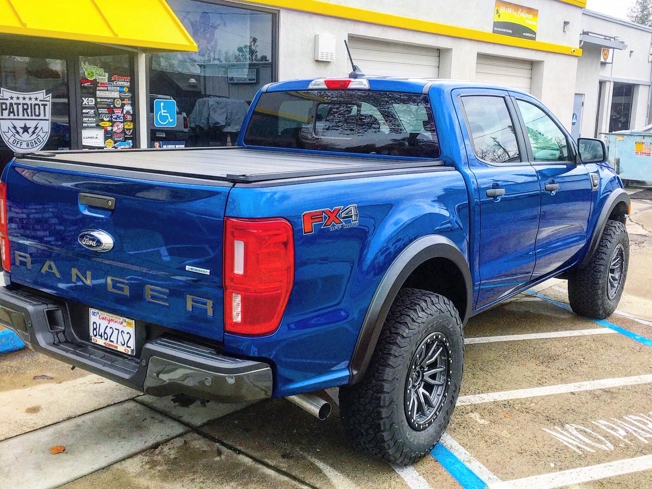 Ford Ranger Jeremy’s Blue Crew Flares 4