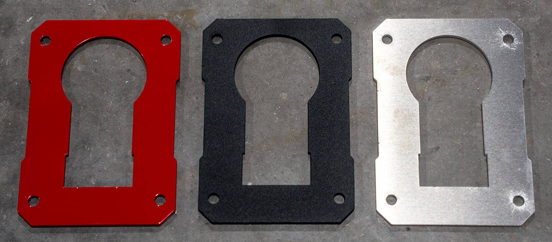 Ford Ranger American Adventure Lab Ford Ranger Trailer Plug Tuck Kit Install Ford Ranger Raptor Hitch Plug Relocation - Color Choices - Black Red Raw Aluminum