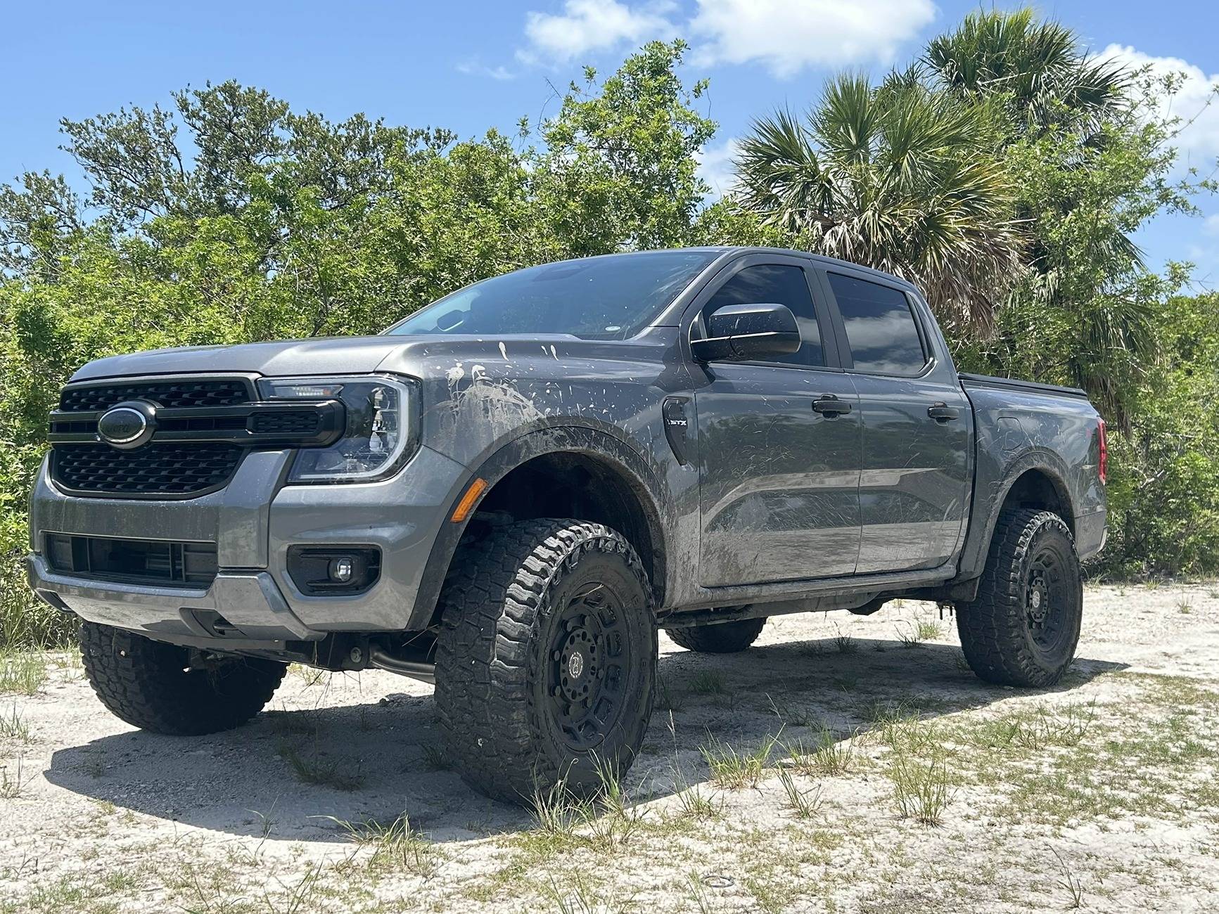 Ford Ranger Enjoying the Florida Sun in my '24 Ranger XL 4x4 frontAngle