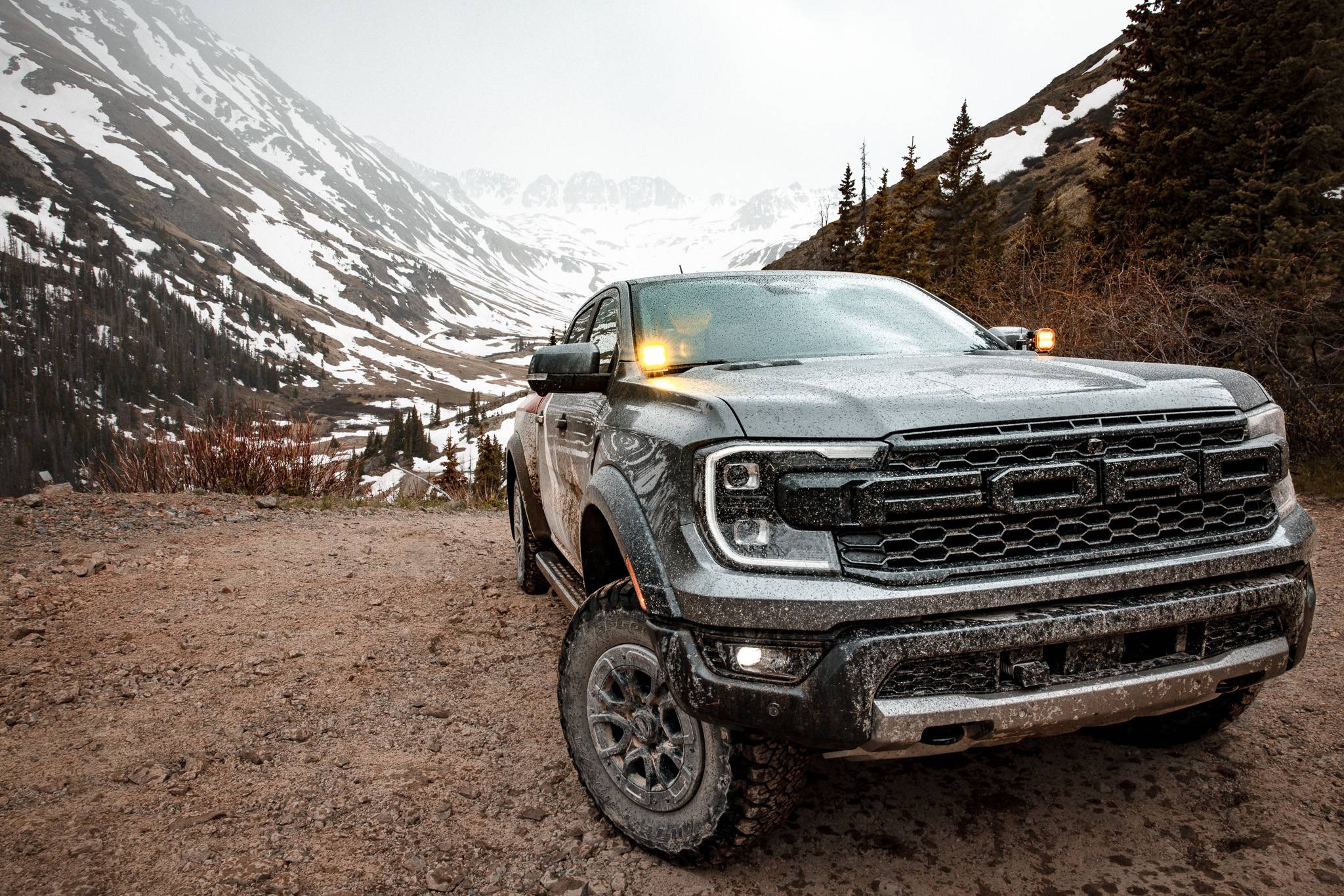 Ford Ranger Cinnamon Pass in the Ranger Raptor G18A5111