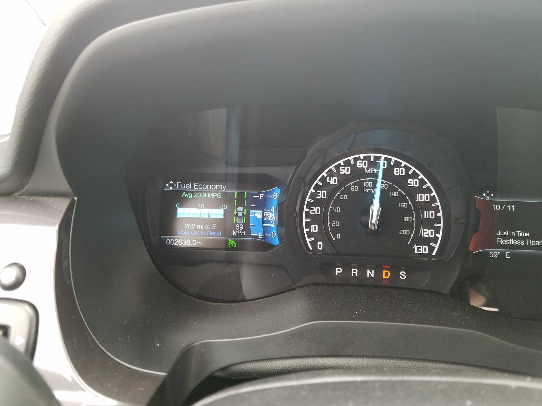 Ford Ranger Odometer shots gauge
