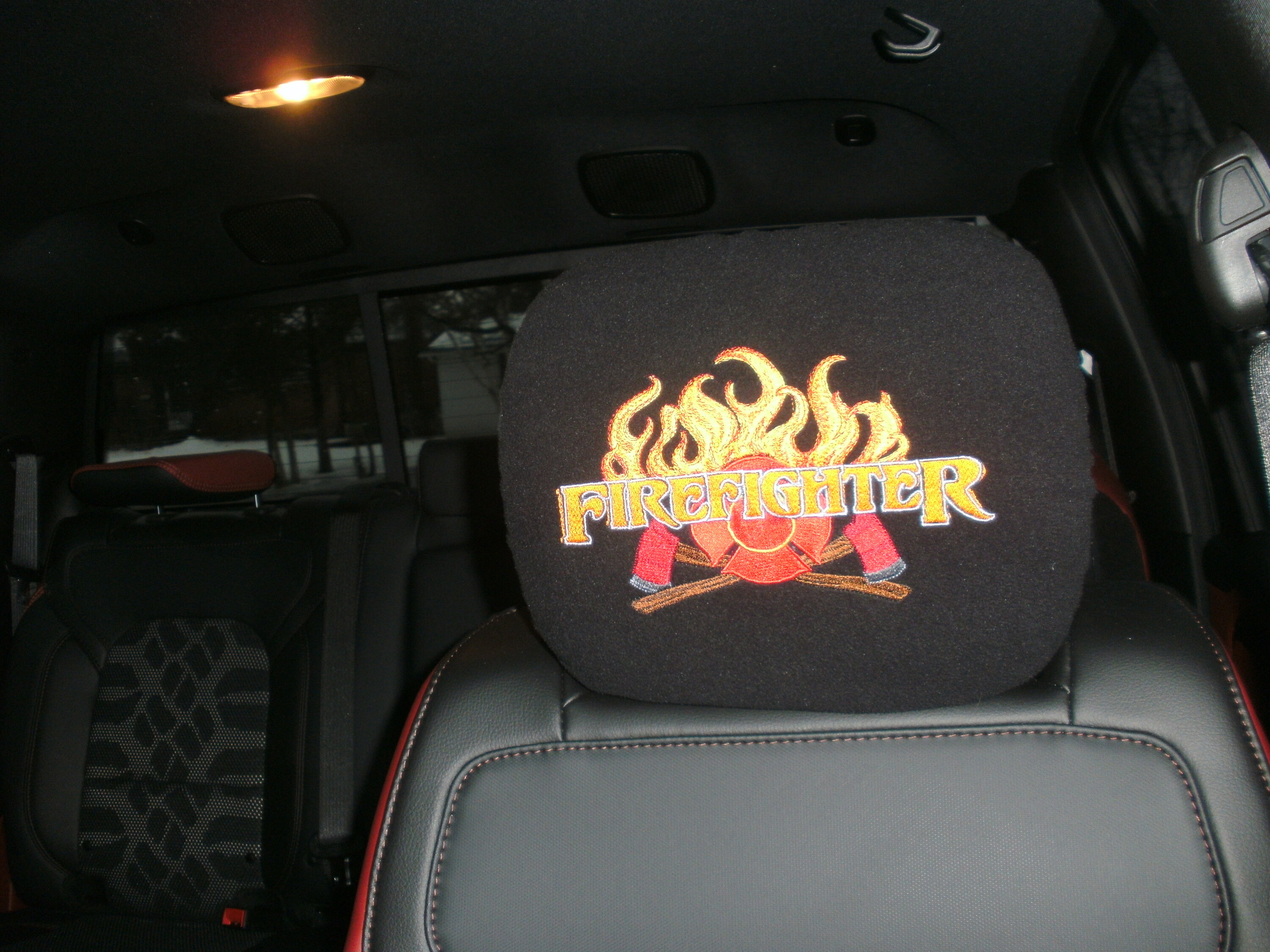 Ford Ranger What mods do you have planned for your Ranger Raptor? Headrest.JPG