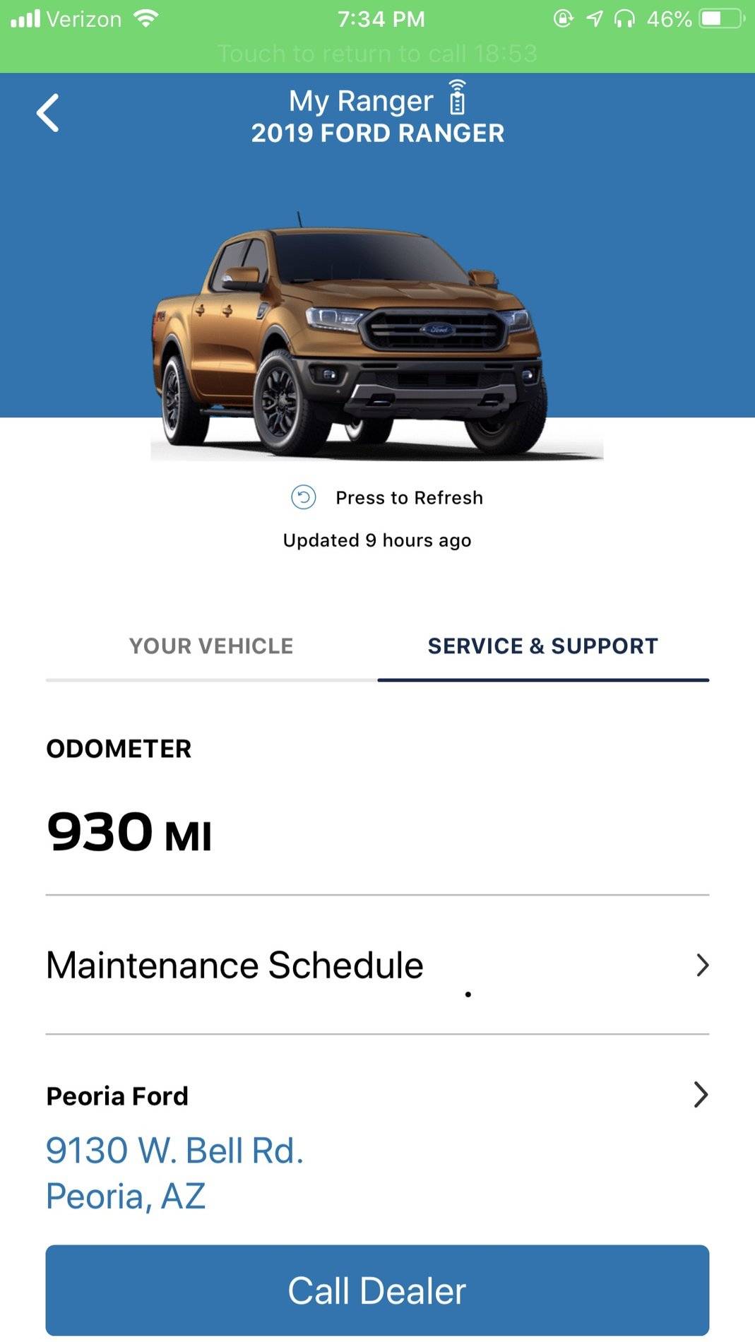 Ford Ranger Odometer shots Image-1