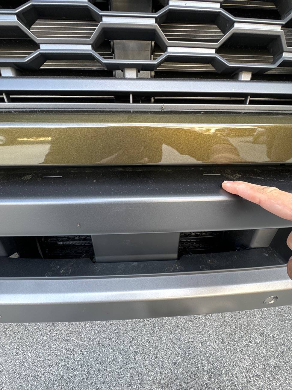 Ford Ranger Raptor Front License Plate image