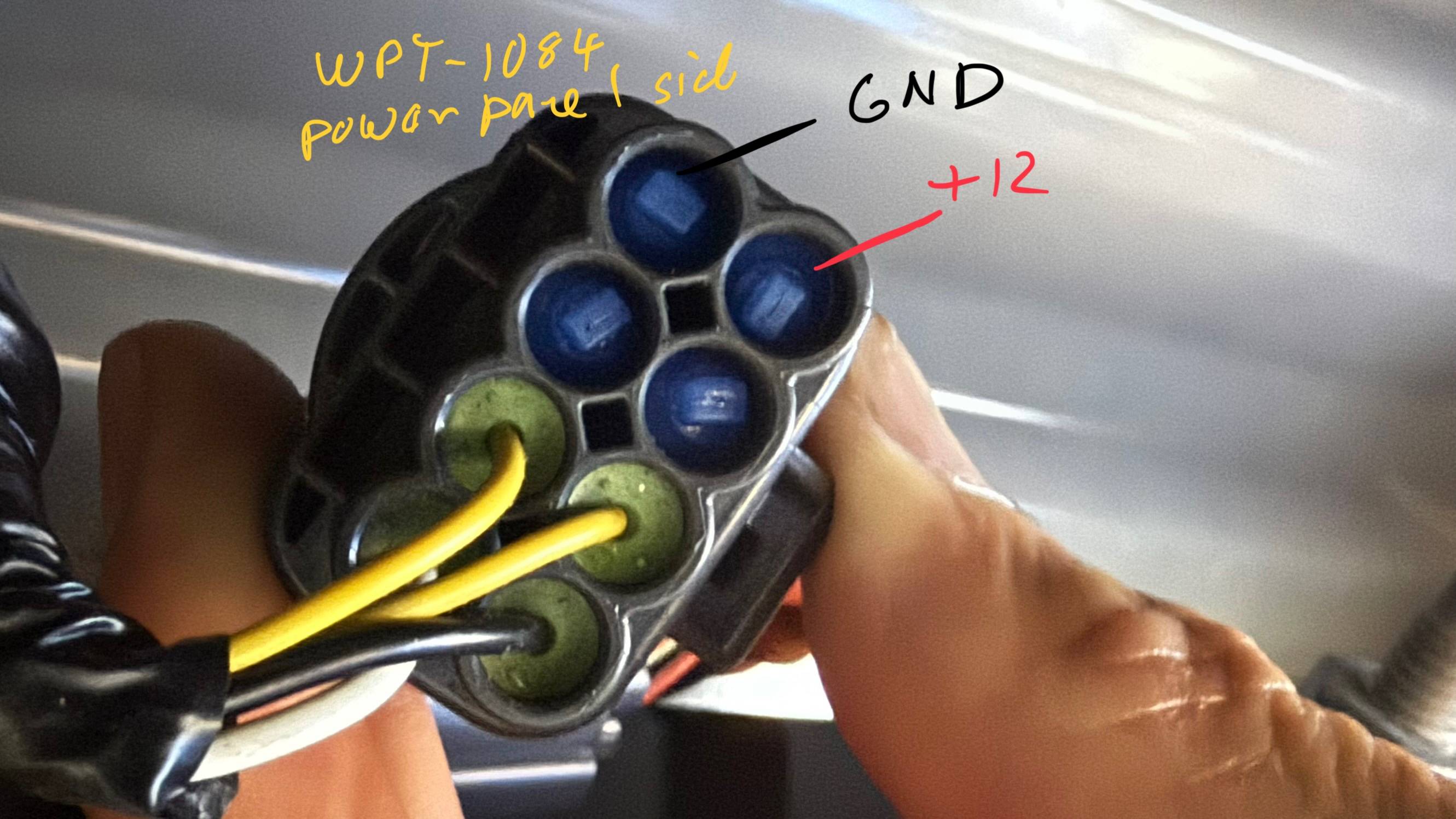 Ford Ranger Added +12v usb port to bed power panel 2025 lariat IMG_0062
