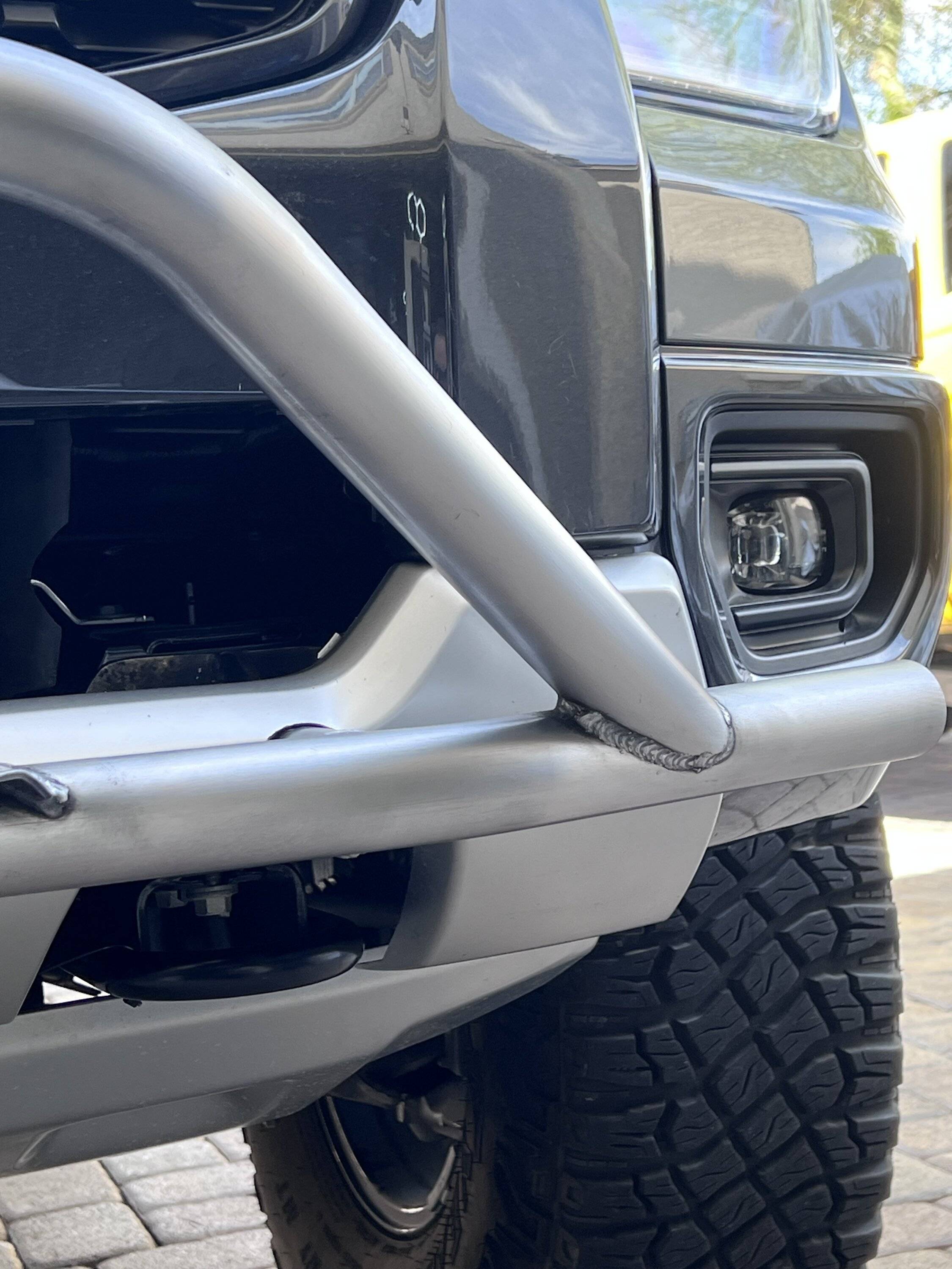 Ford Ranger Prerunner bolt-on bumper fabricated DIY IMG_0095