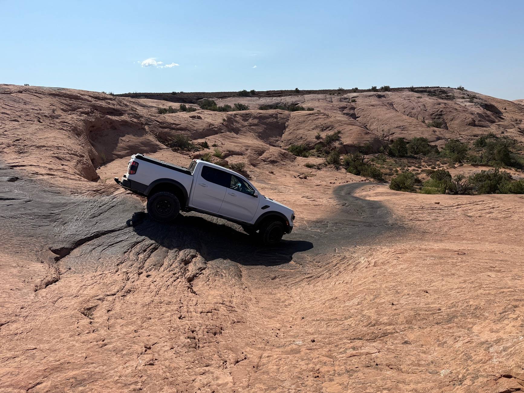 Ford Ranger Ranger Raptor in Moab, Top of the World and Hells Revenge IMG_0492