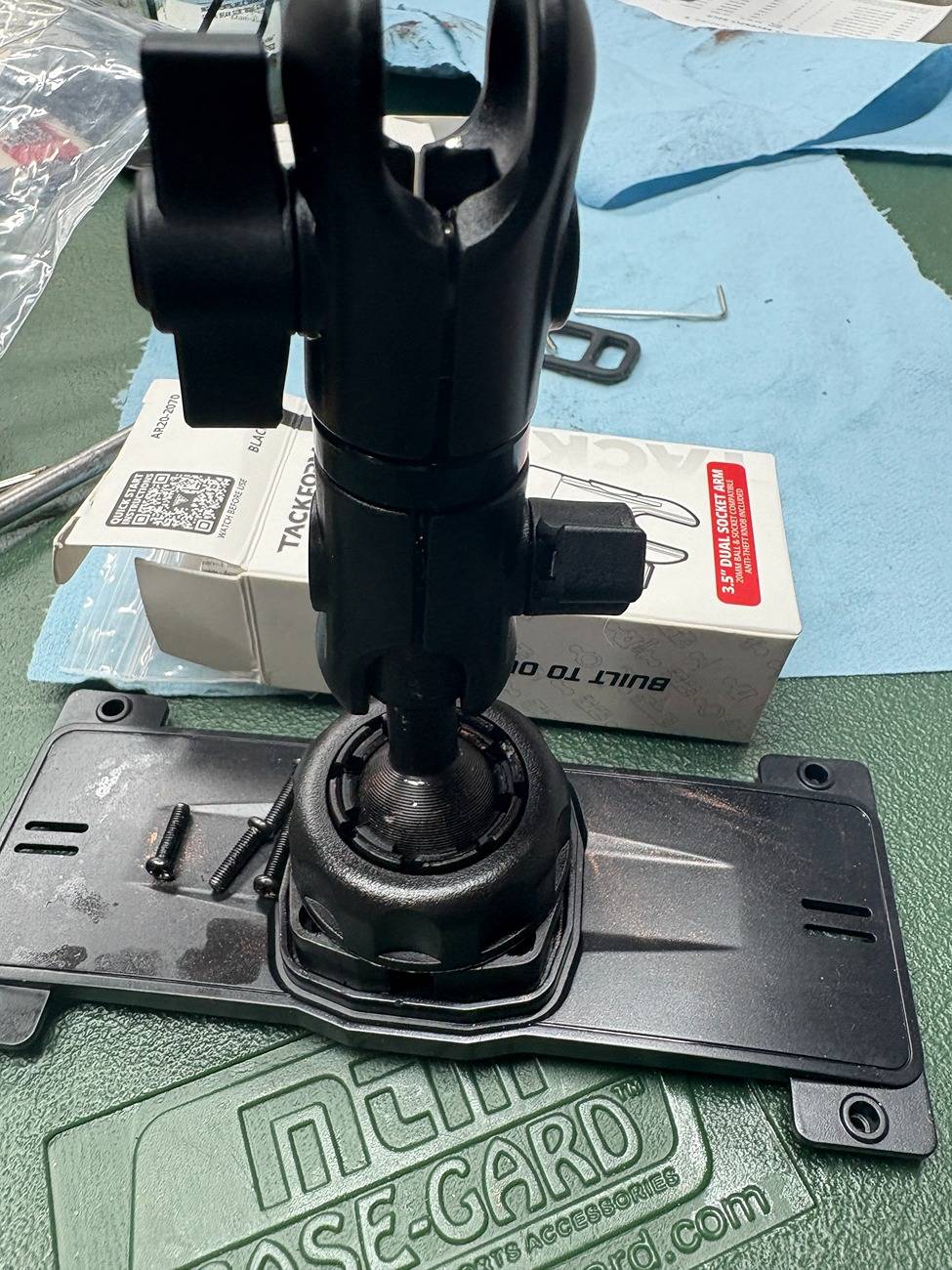 Ford Ranger Tackform TRAXX Dash Mount Install IMG_0584