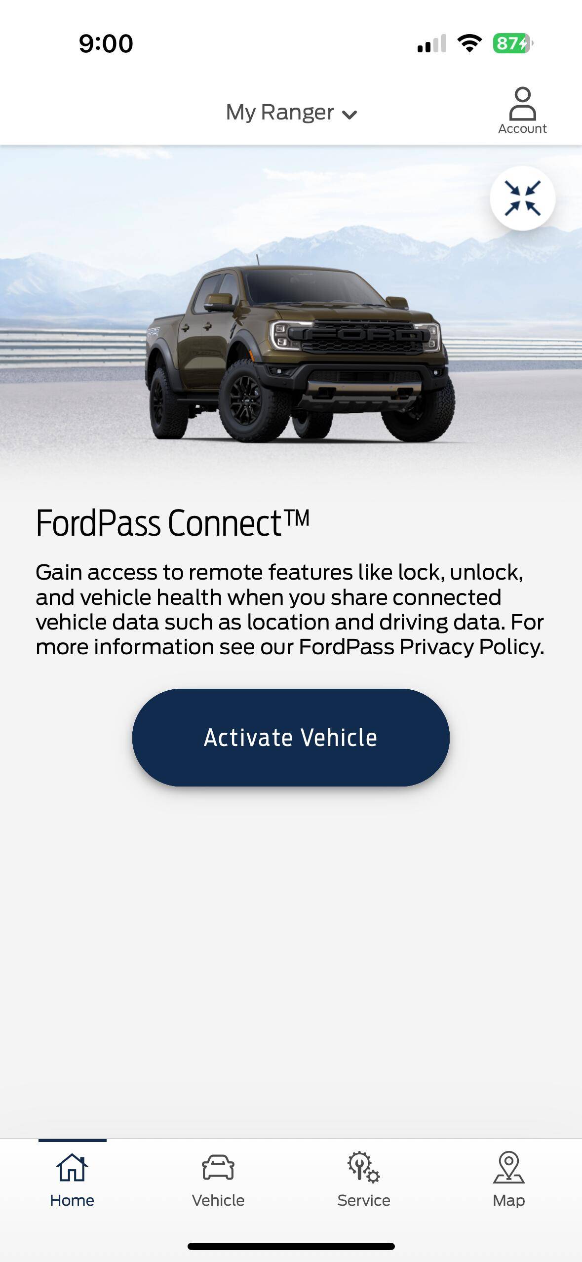 Ford Ranger FordPass App is live IMG_0685