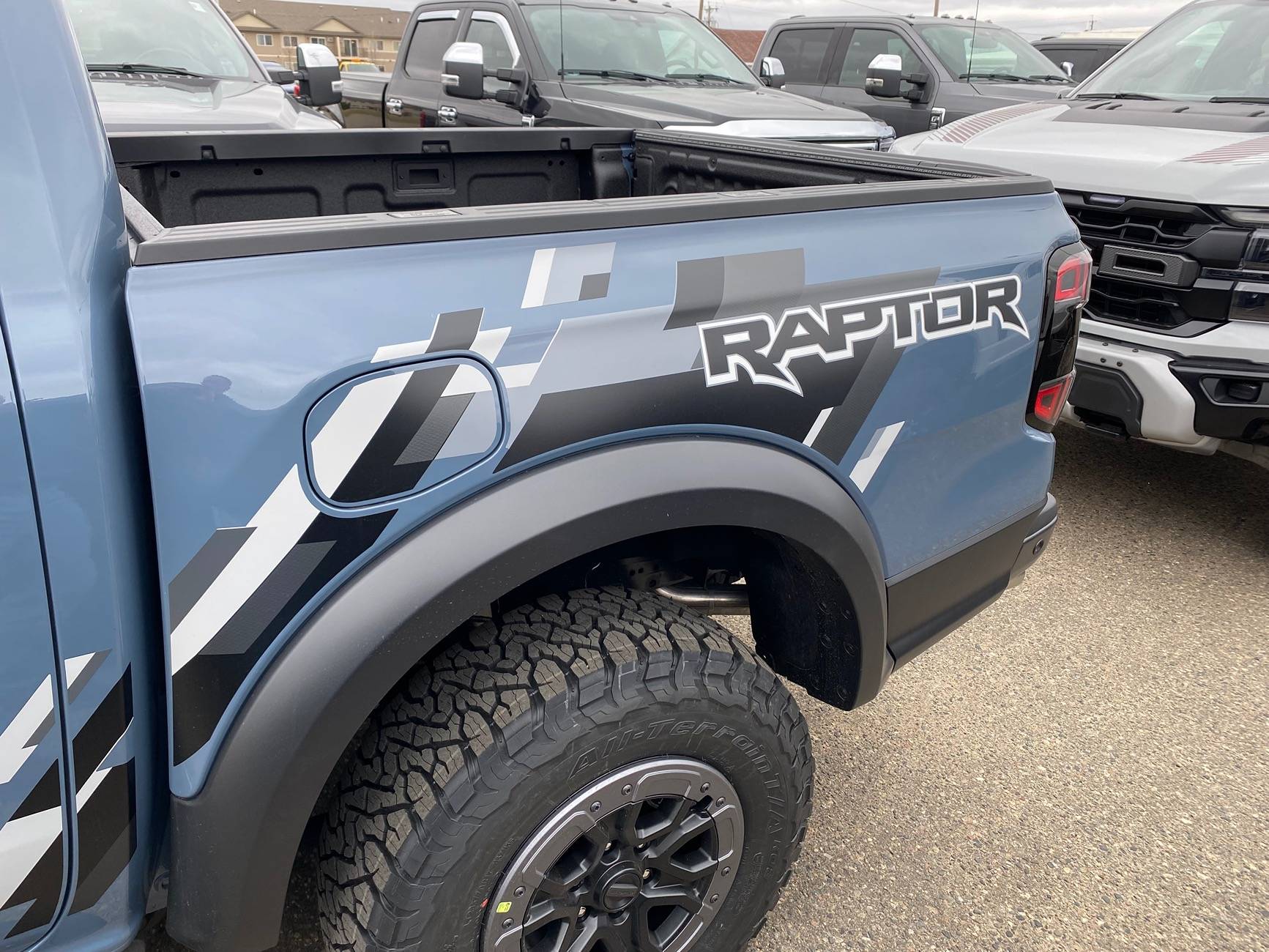 Ford Ranger Azure Gray-Graphics Pkg-Beadlock Wheels Delivered IMG_0692