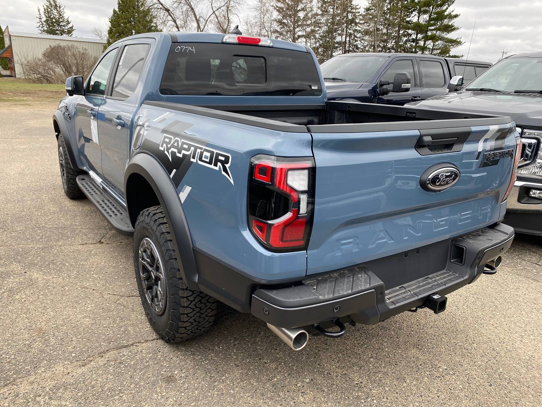 Ford Ranger Azure Gray-Graphics Pkg-Beadlock Wheels Delivered IMG_0693