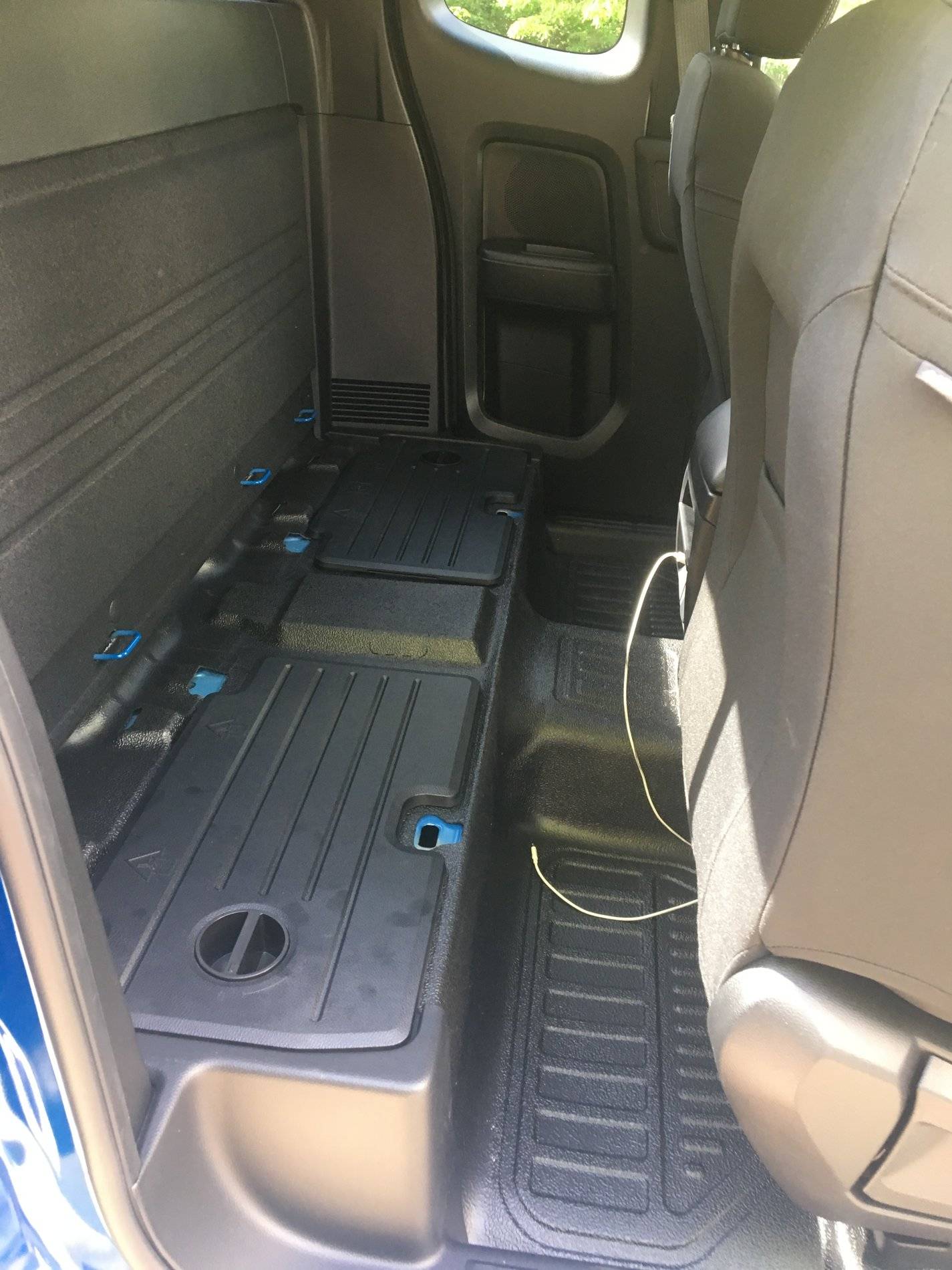 Ford Ranger 2019 Ranger XL Rear Seat Delete Option img_0829-