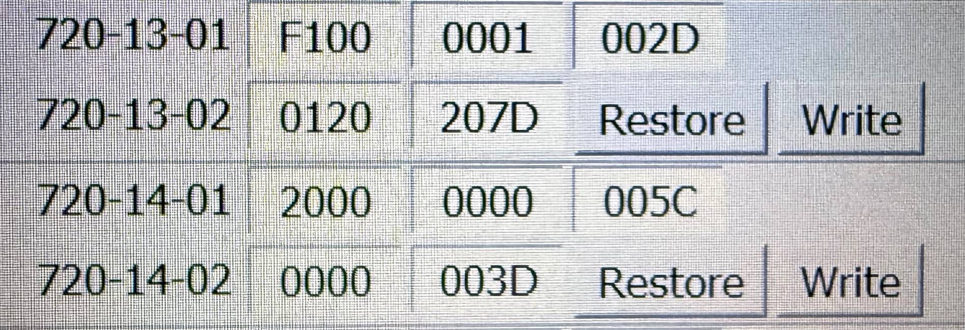 Ford Ranger FORScan NA Ranger 6th Gen (2024+) Crowdsourced Spreadsheet IMG_1016