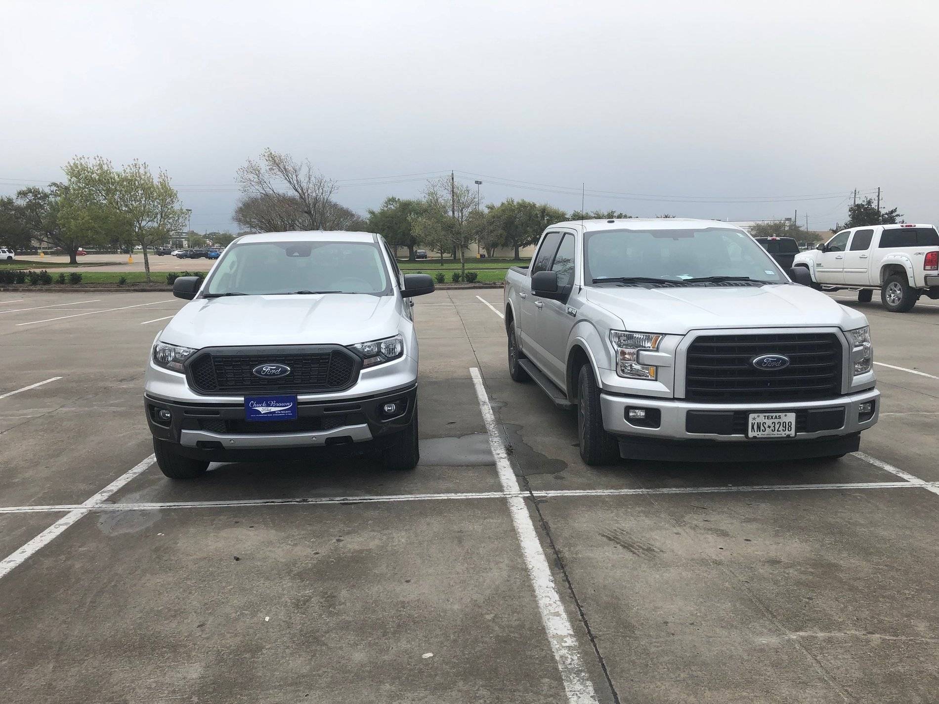 Ford Ranger Couple of Compare Shots - F150, Taco, Colorado IMG_1127