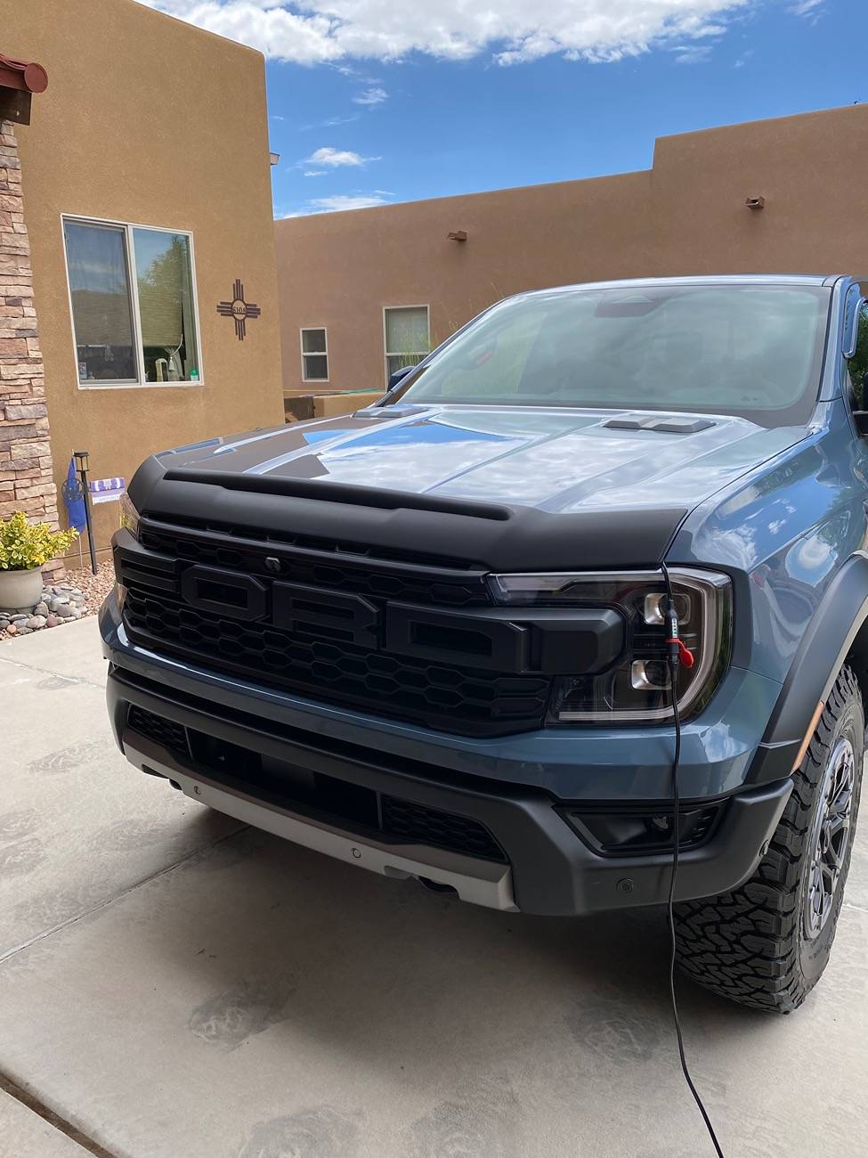 Ford Ranger Aeroskin door window deflectors (low profile) installed on my 2024 Ranger IMG_1144