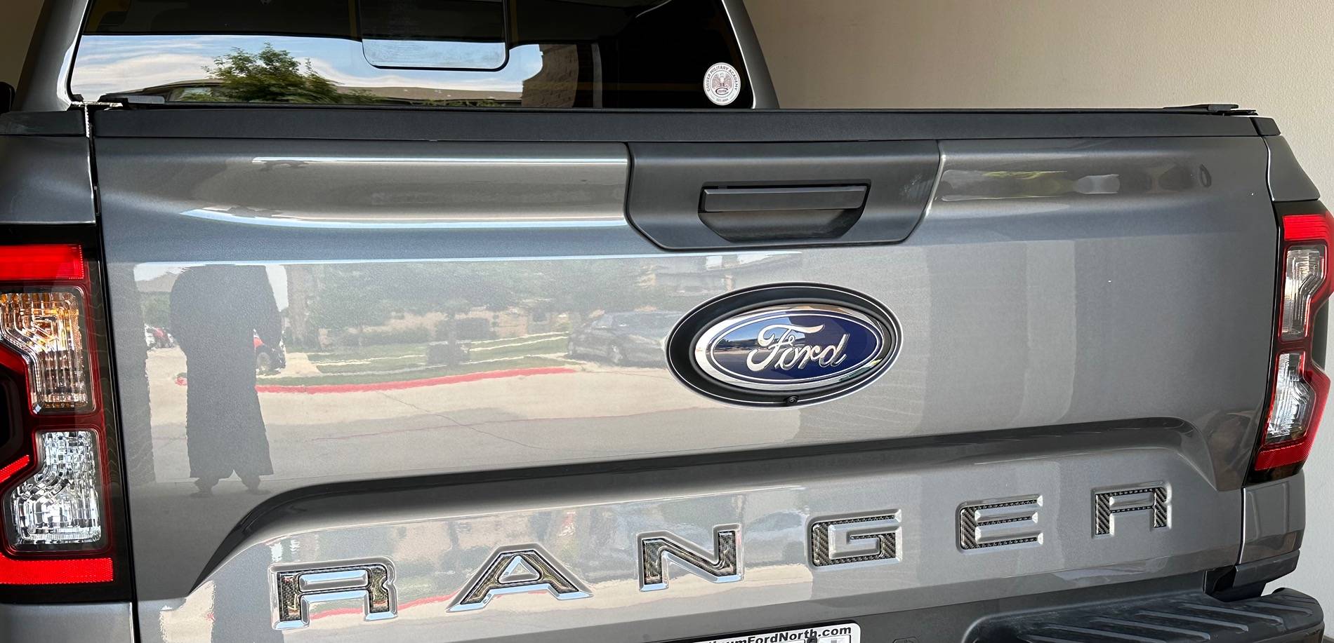 Ford Ranger Tail gate lettering IMG_1220