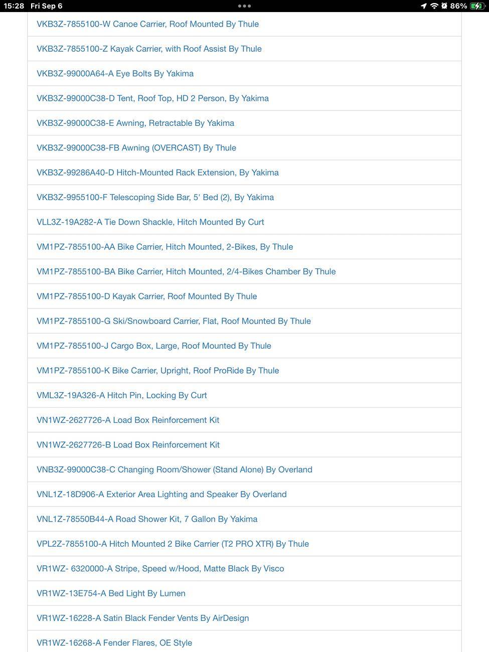 Ford Ranger FORD ACCESSORY INSTALLATION INSTRUCTION WEBSITE IMG_1223