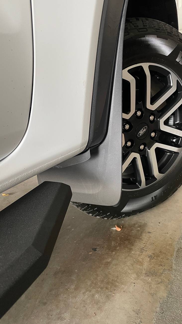 Ford Ranger Mud Flaps IMG_1295