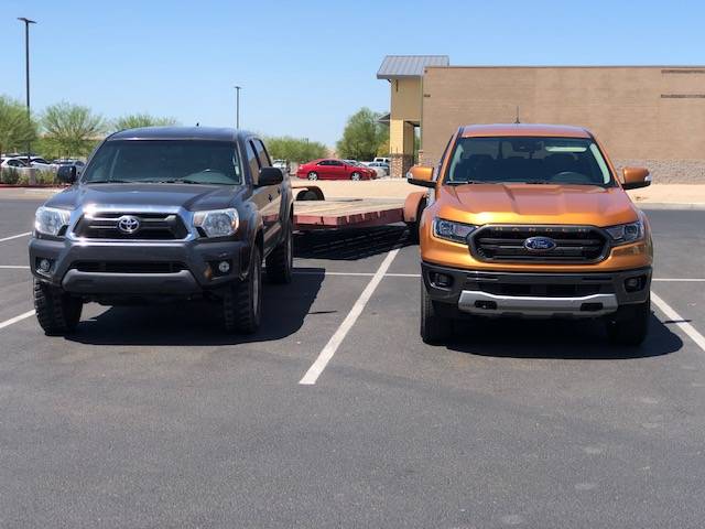Ford Ranger Look at my Ranger parked next to stuff IMG_1320