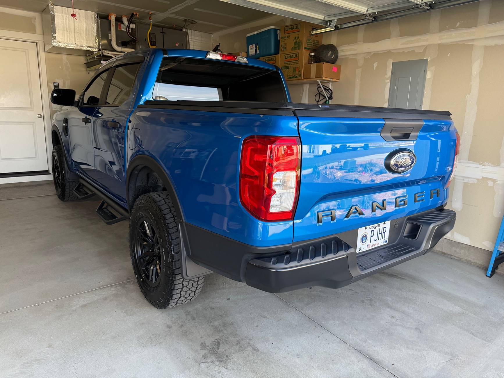 Ford Ranger 25 Blackout with a bit of flair - Raised Tail Gate Letters IMG_1333