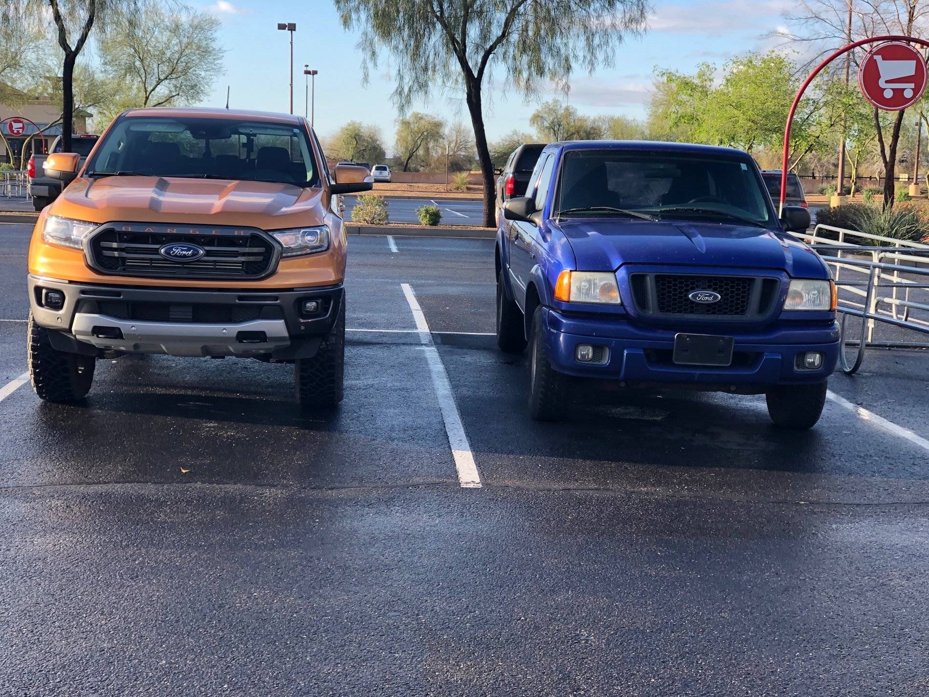 Ford Ranger Look at my Ranger parked next to stuff IMG_2045.JPG