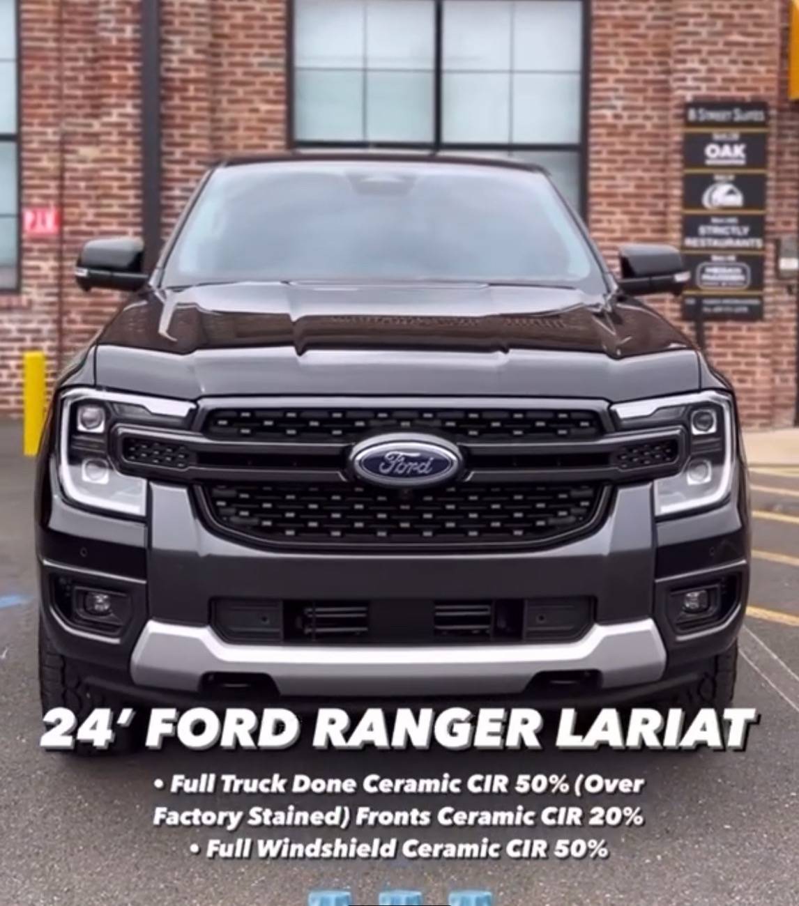 Ford Ranger Window Tinting -- 20% to match the rear window factory tint? IMG_2200