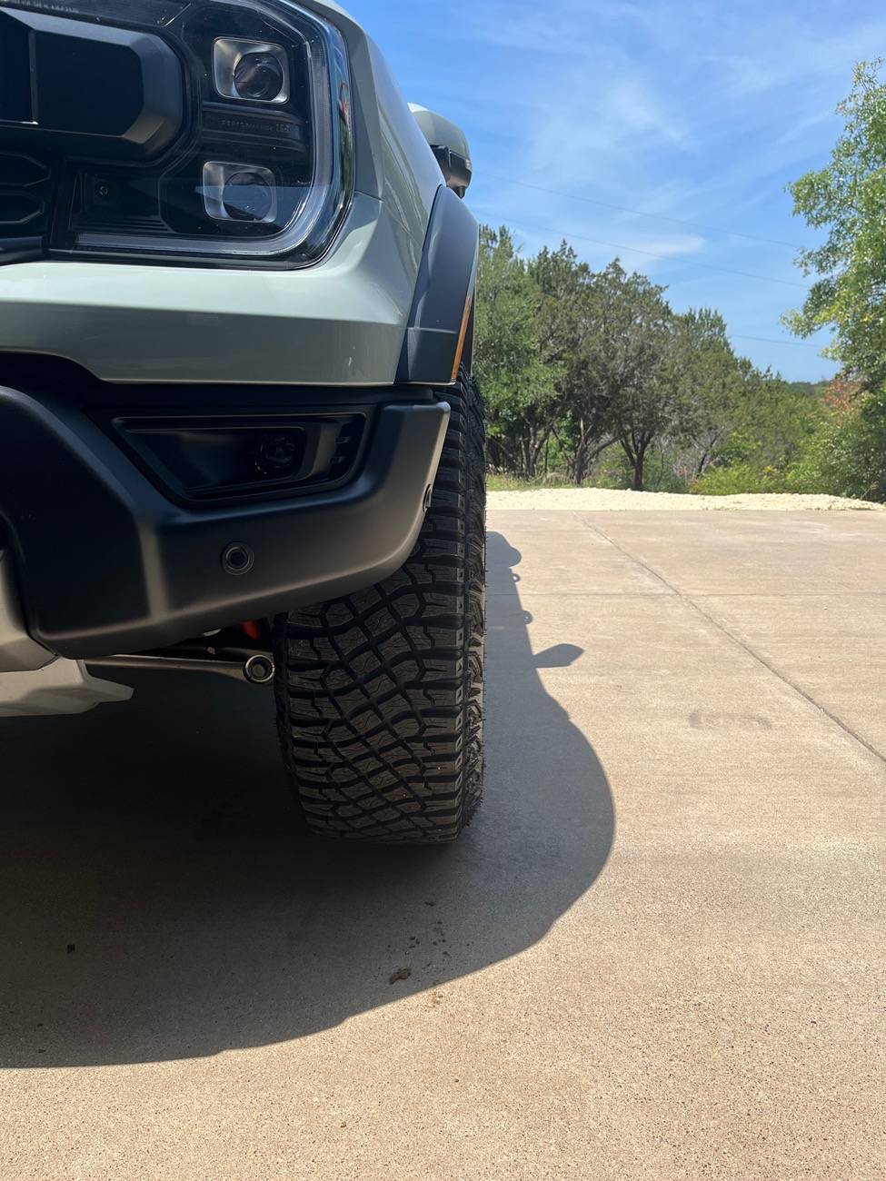 Ford Ranger RTR EVO 6 - 17x9 +30 wheels with 315/70/17 tires on Ranger Raptor IMG_2230