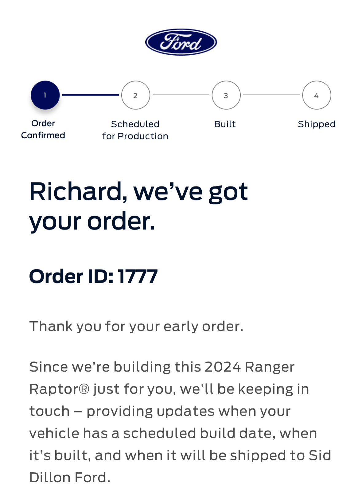 Ford Ranger Production email update? IMG_2637