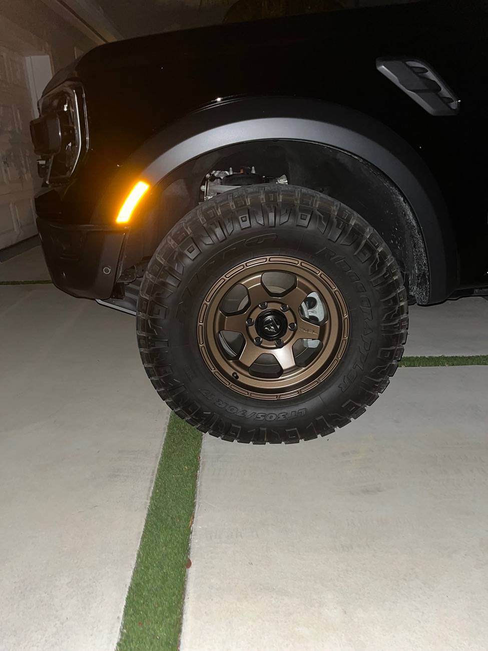 Ford Ranger Trades or partial trades 17x9 35 offset fuel shok bronze IMG_2643