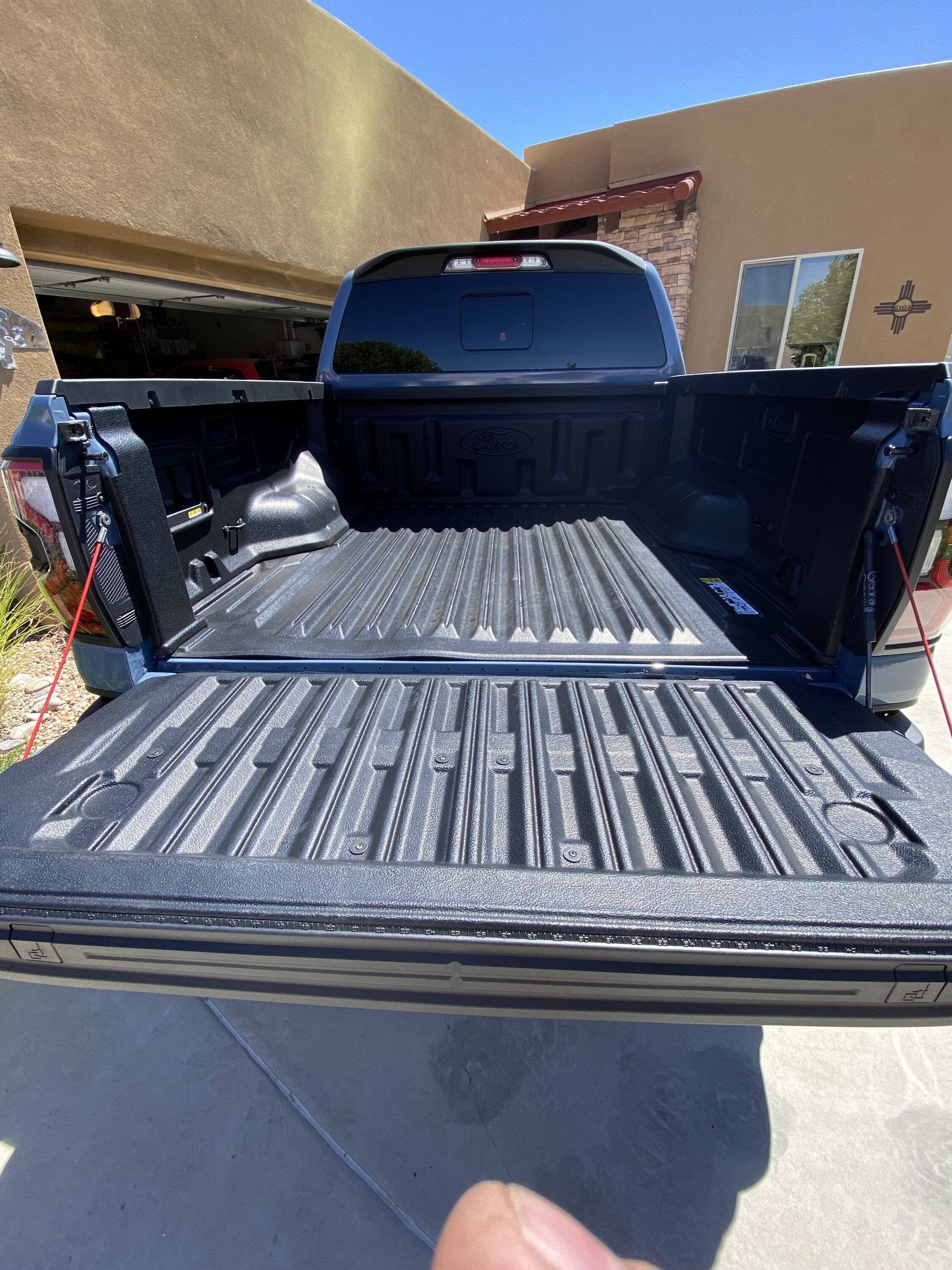 Ford Ranger Ford Accessory Bed Liner and Keypad Installed IMG_2779