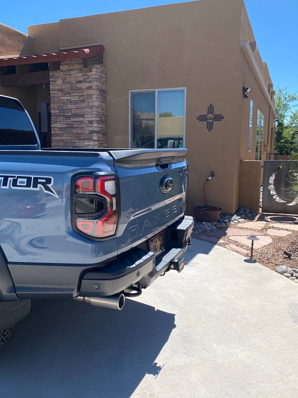 Ford Ranger Ranger Tailgate Spoiler Installed IMG_2797